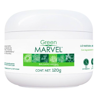 Crema para el dolor Green Marvel Pack X 2